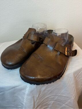 Birkenstock Boston Oiled Leather Clog
